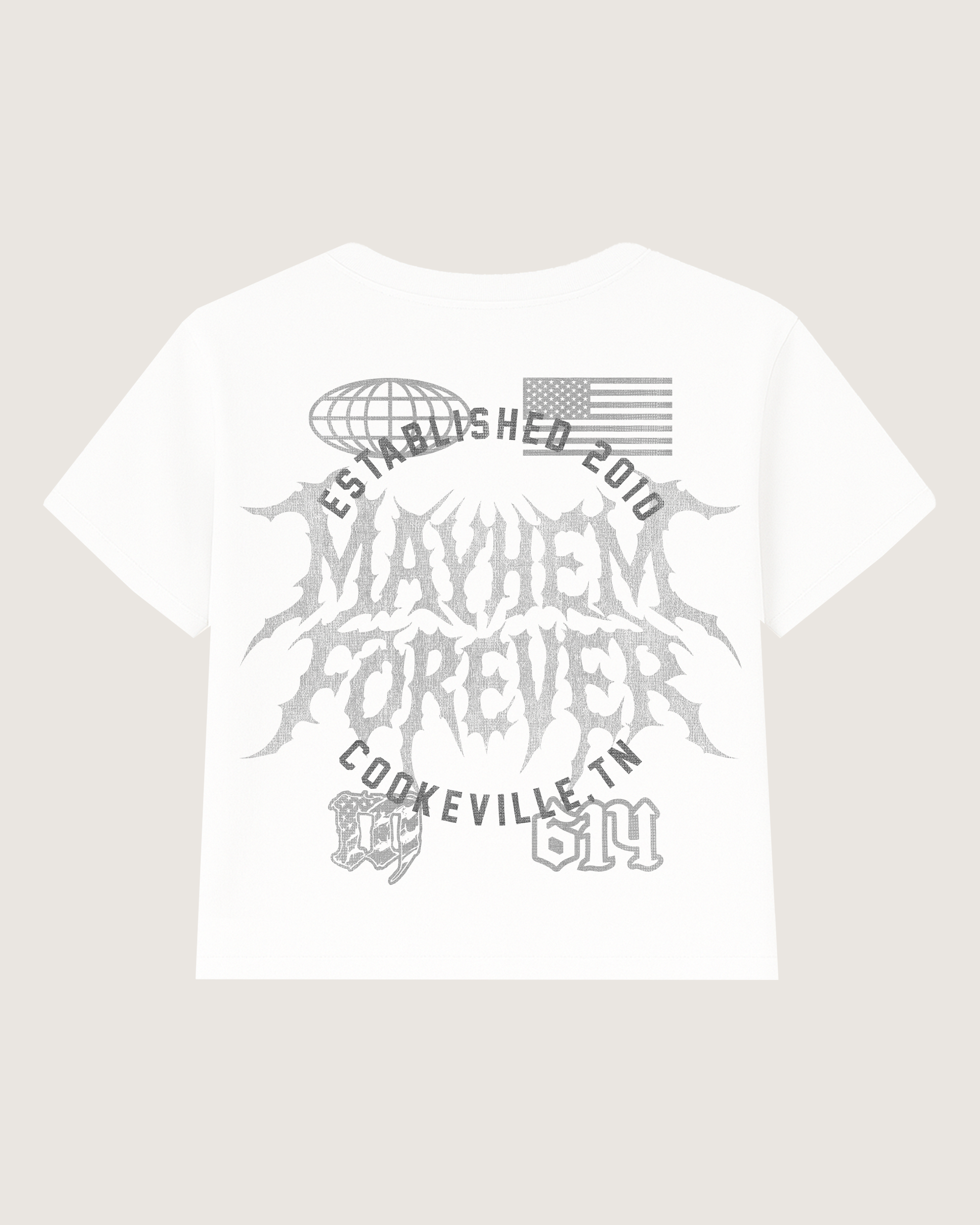 Women's Crop Mayhem Forever