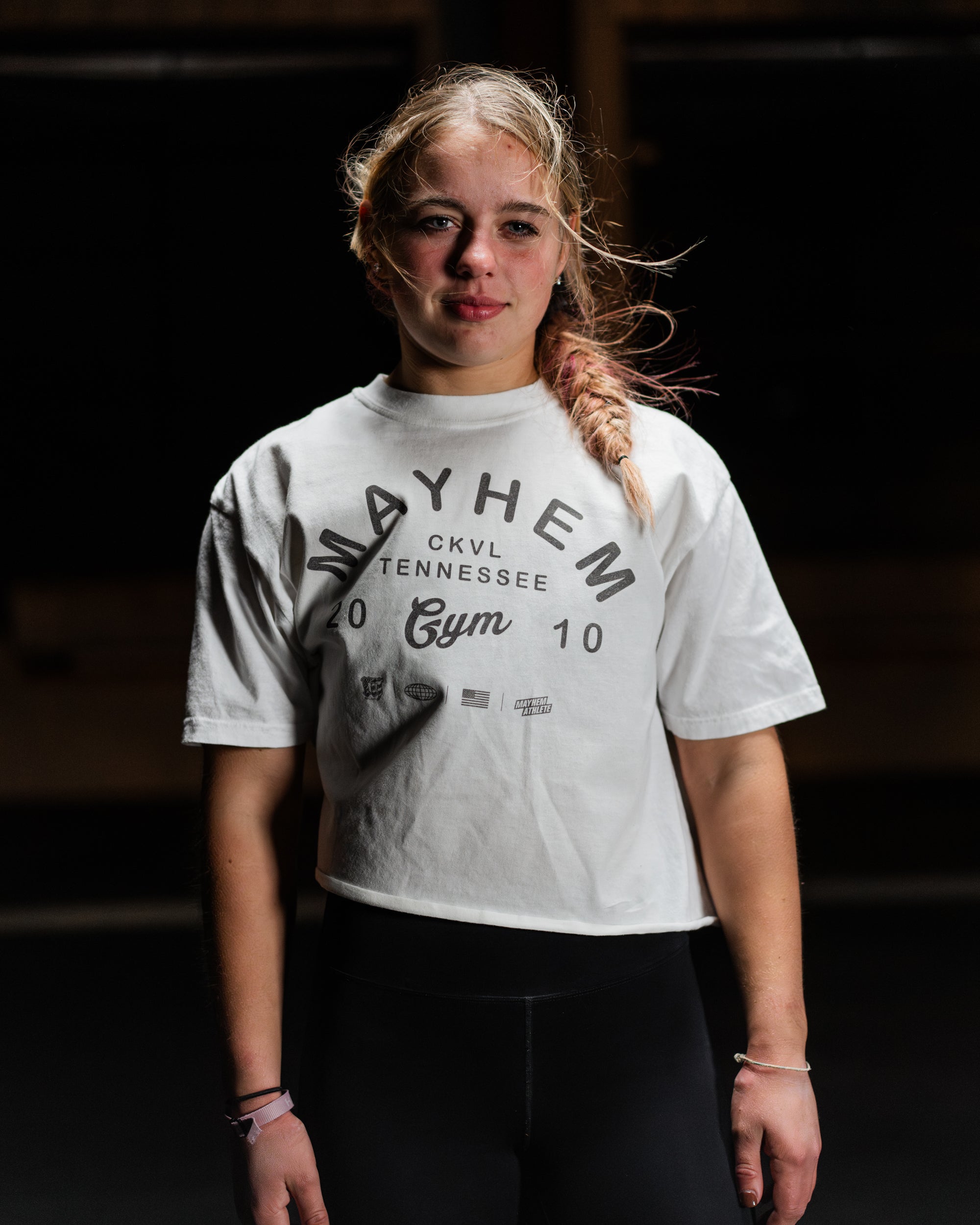 Women's Crop Mayhem Gym CKVL