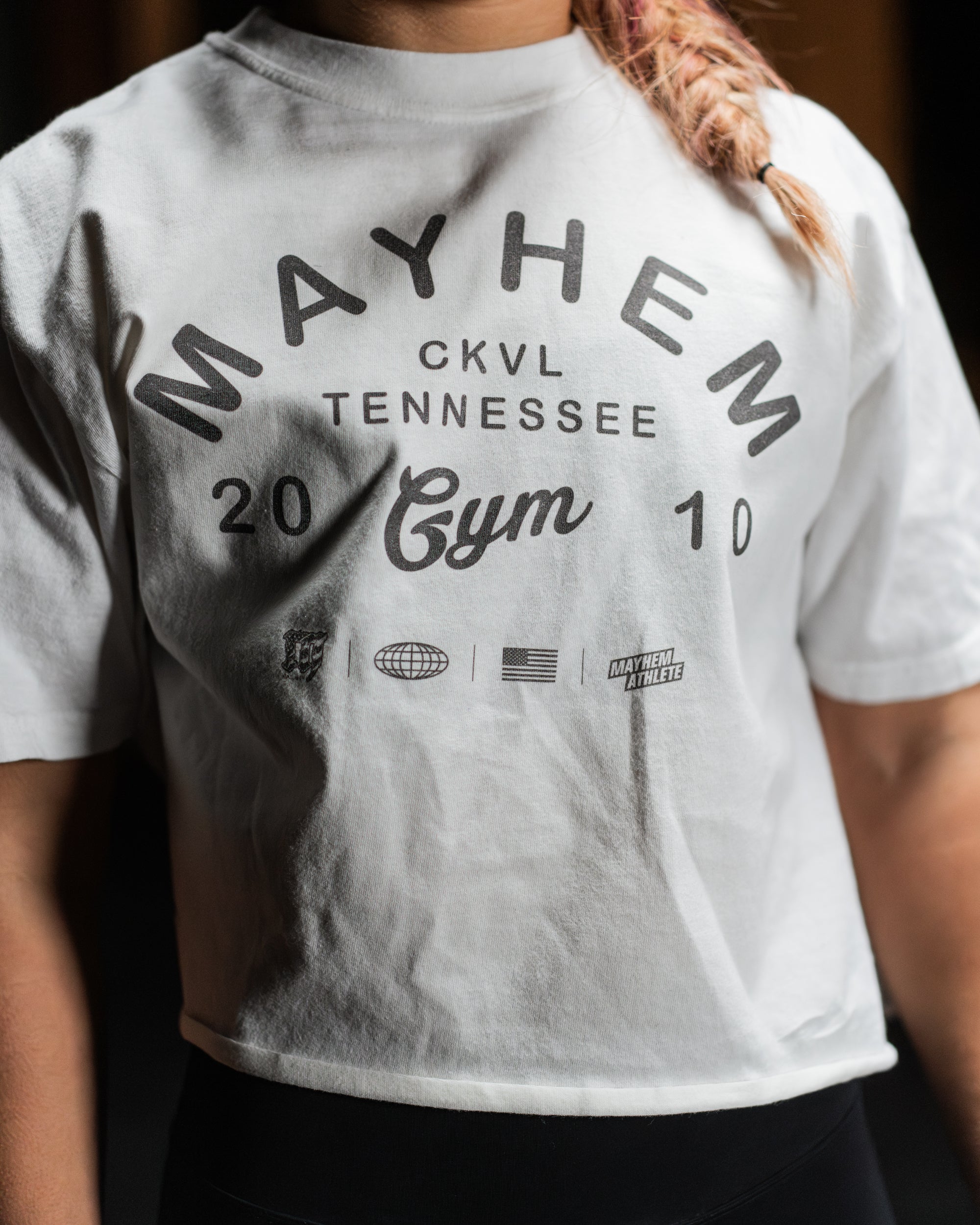 Women's Crop Mayhem Gym CKVL