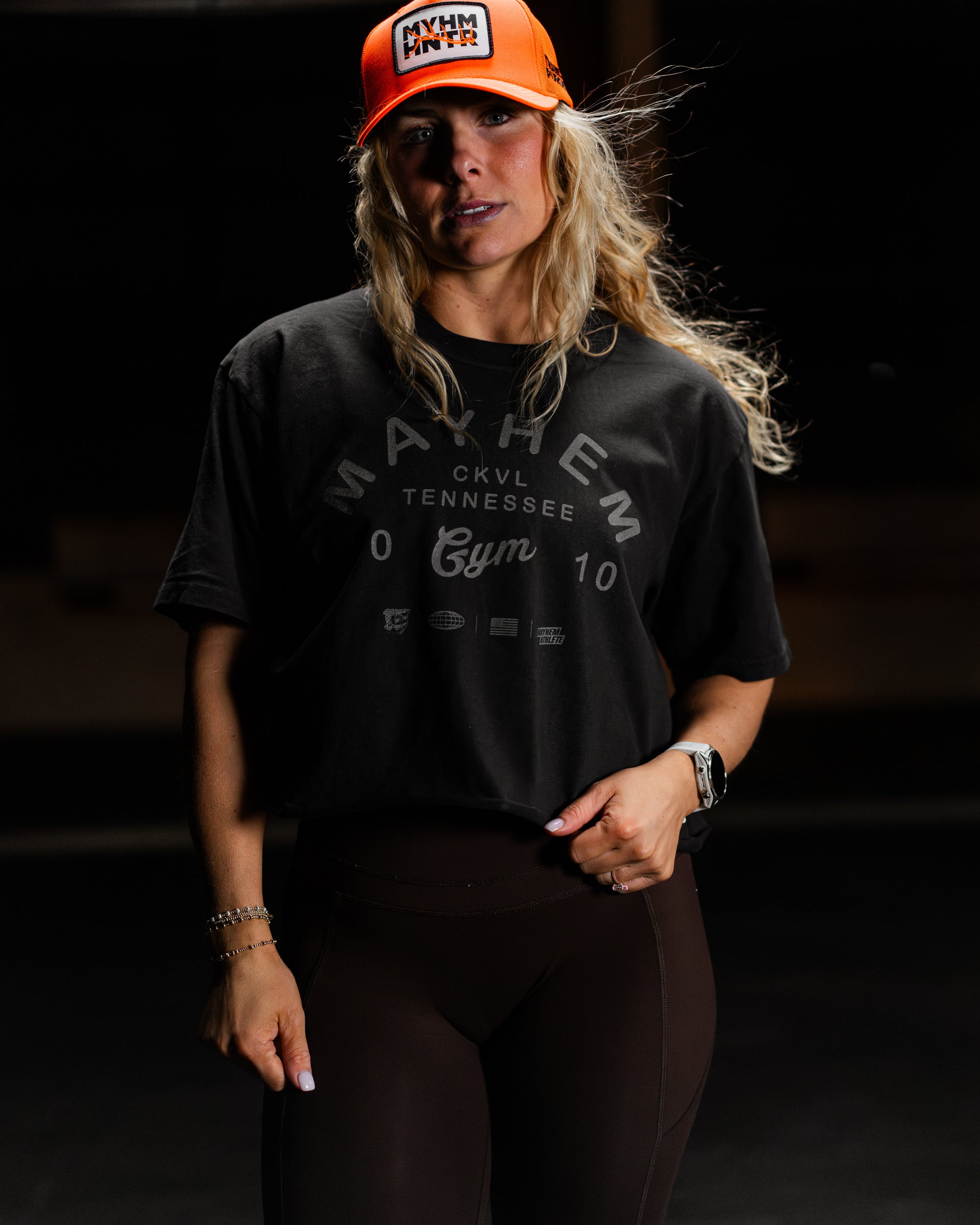 Women's Crop Mayhem Gym CKVL