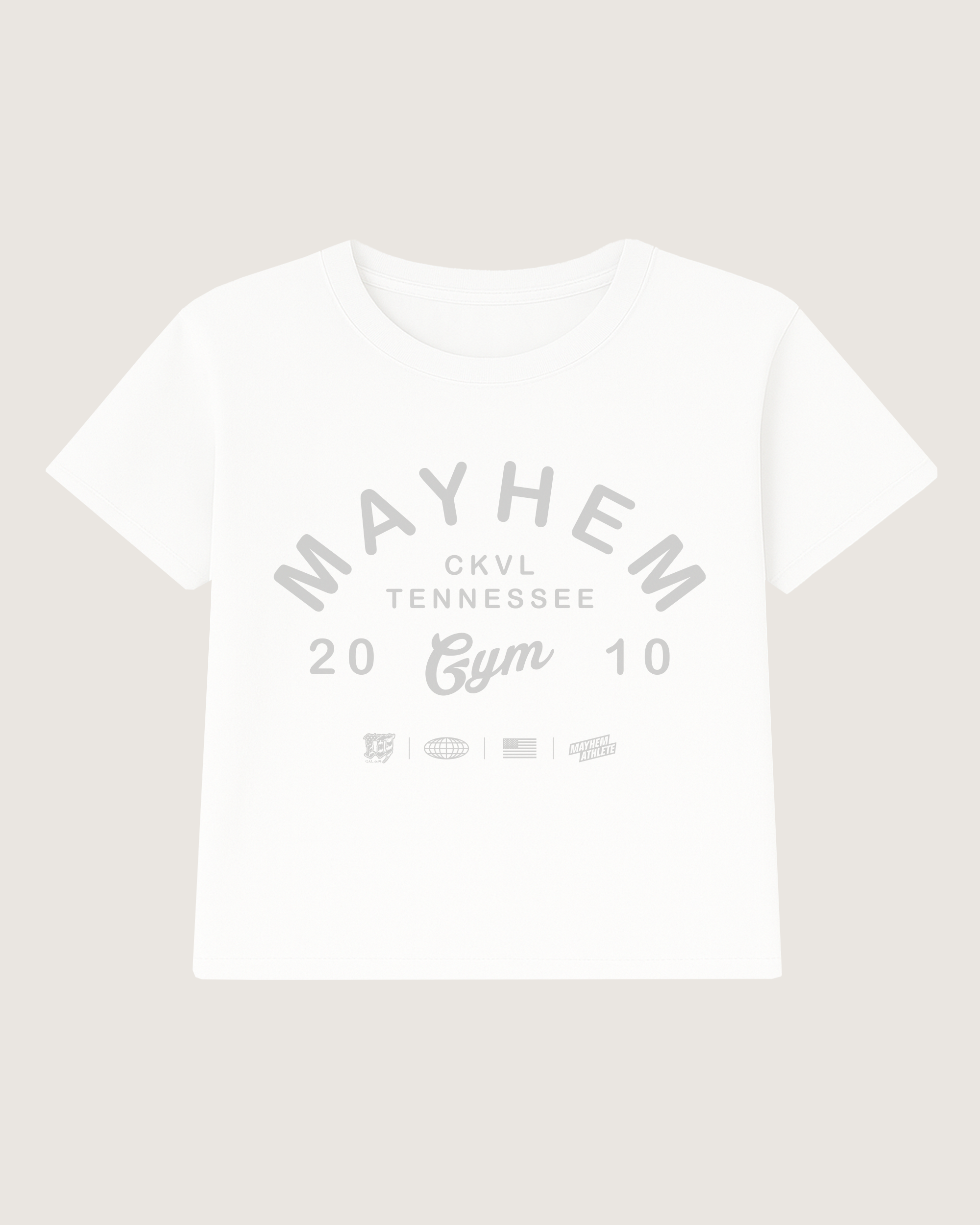 Women's Crop Mayhem Gym CKVL