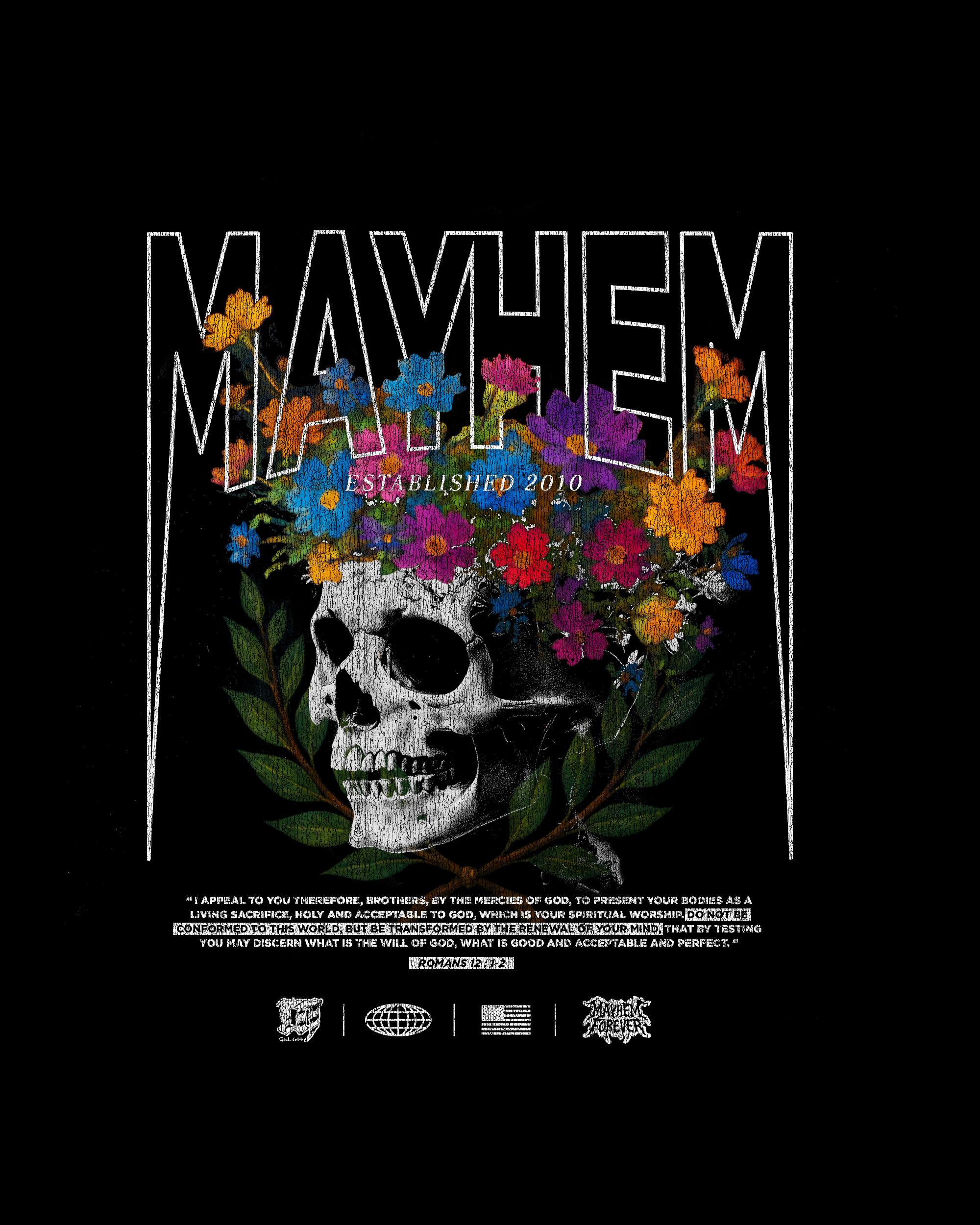 Skull Flowers '25 T-Shirt