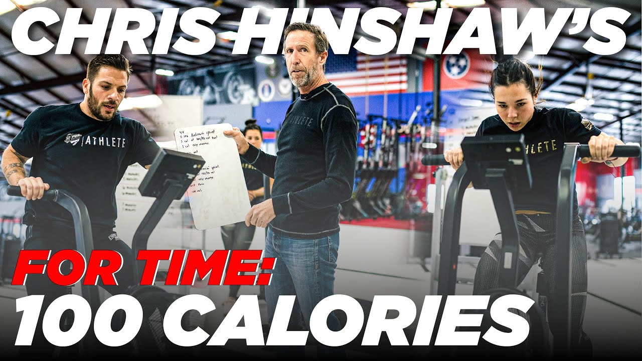 100 CALORIE DEATH RACE w/Chris Hinshaw *Full CrossFit Workout* - MAYHEM NATION
