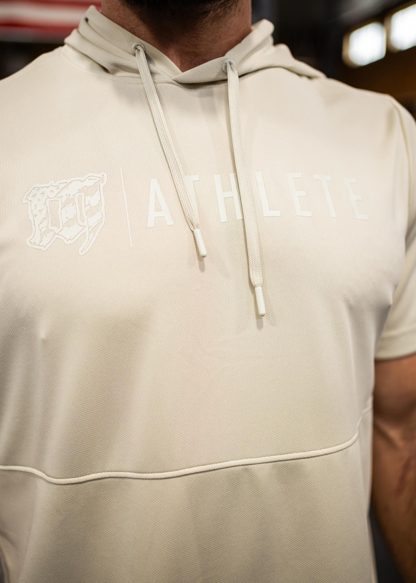 M | Athlete Performance Short Sleeve Hoodie