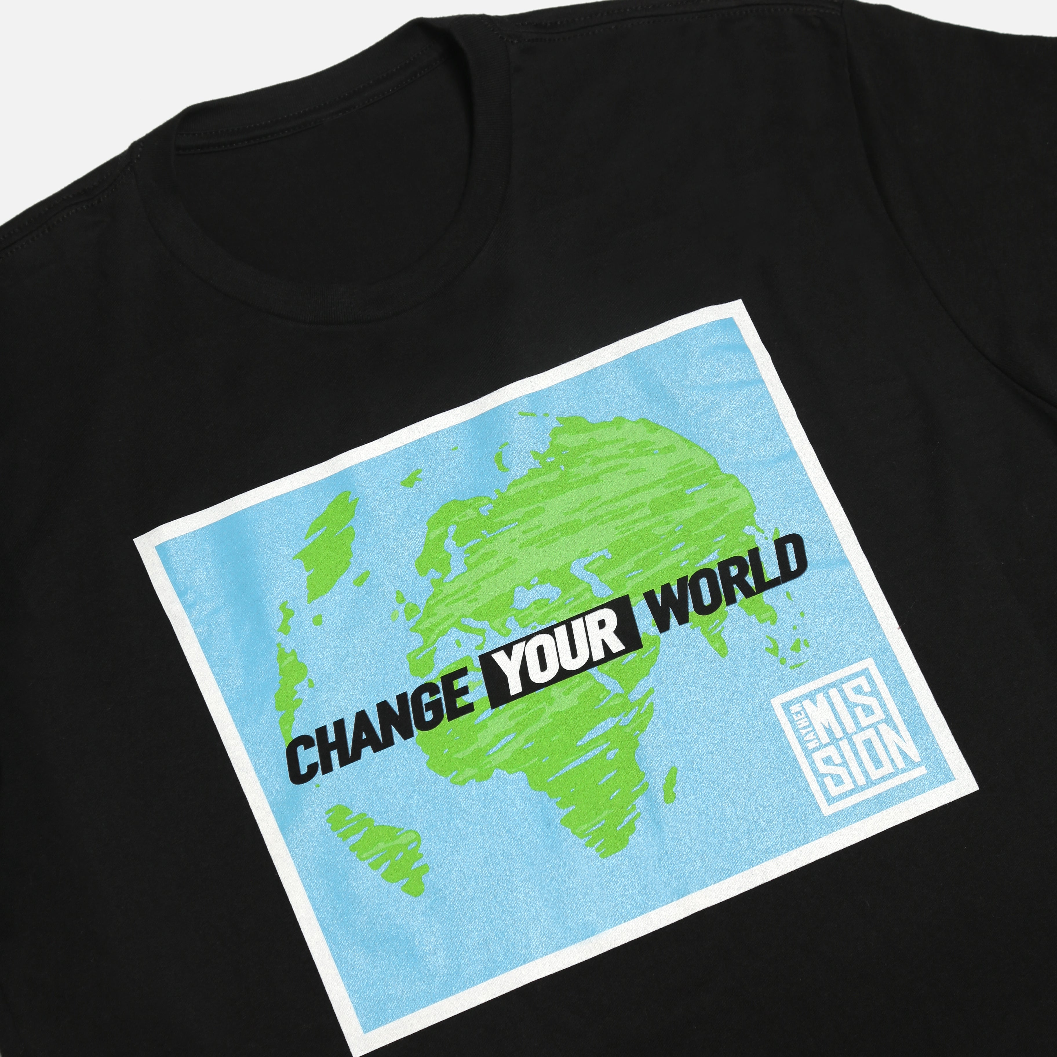 Mayhem Mission Change Your World T-Shirt
