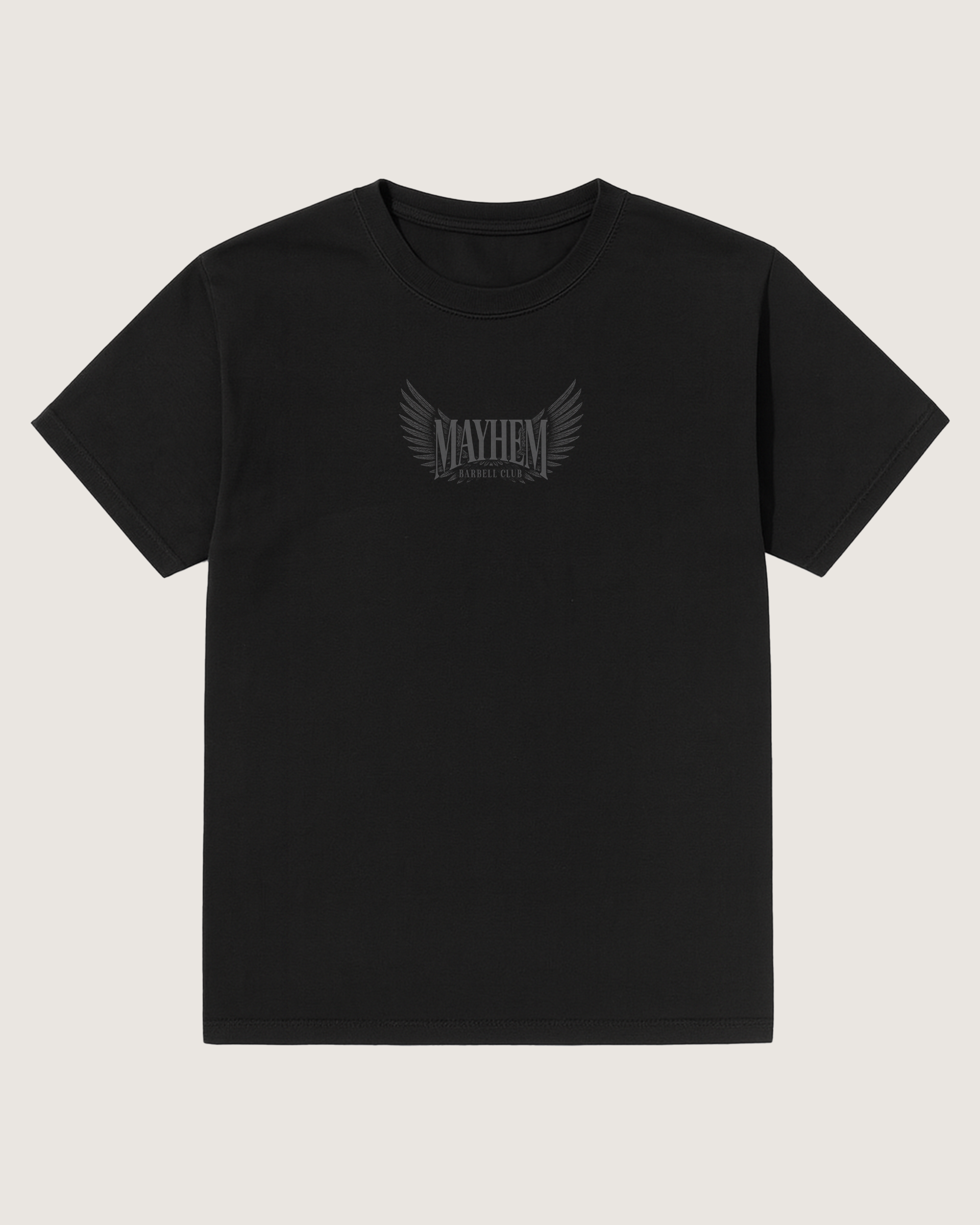 Mayhem Barbell Club Wings T-Shirt