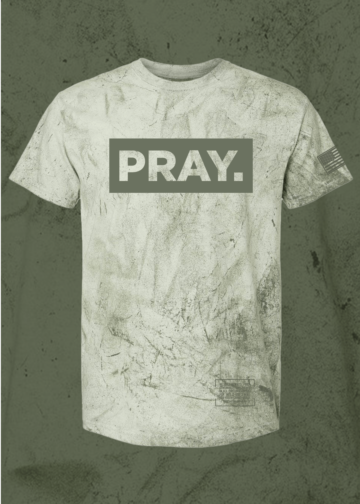 PRAY. T-Shirt (SMOKE)